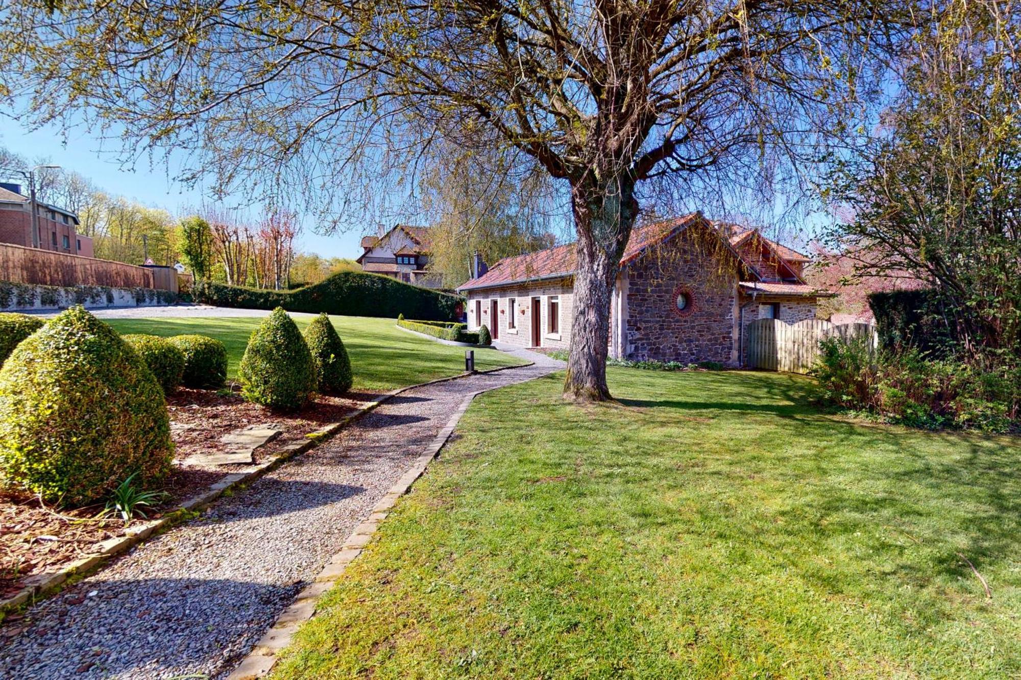 Les Jardins De La Villa D'Olne Spa Exterior photo