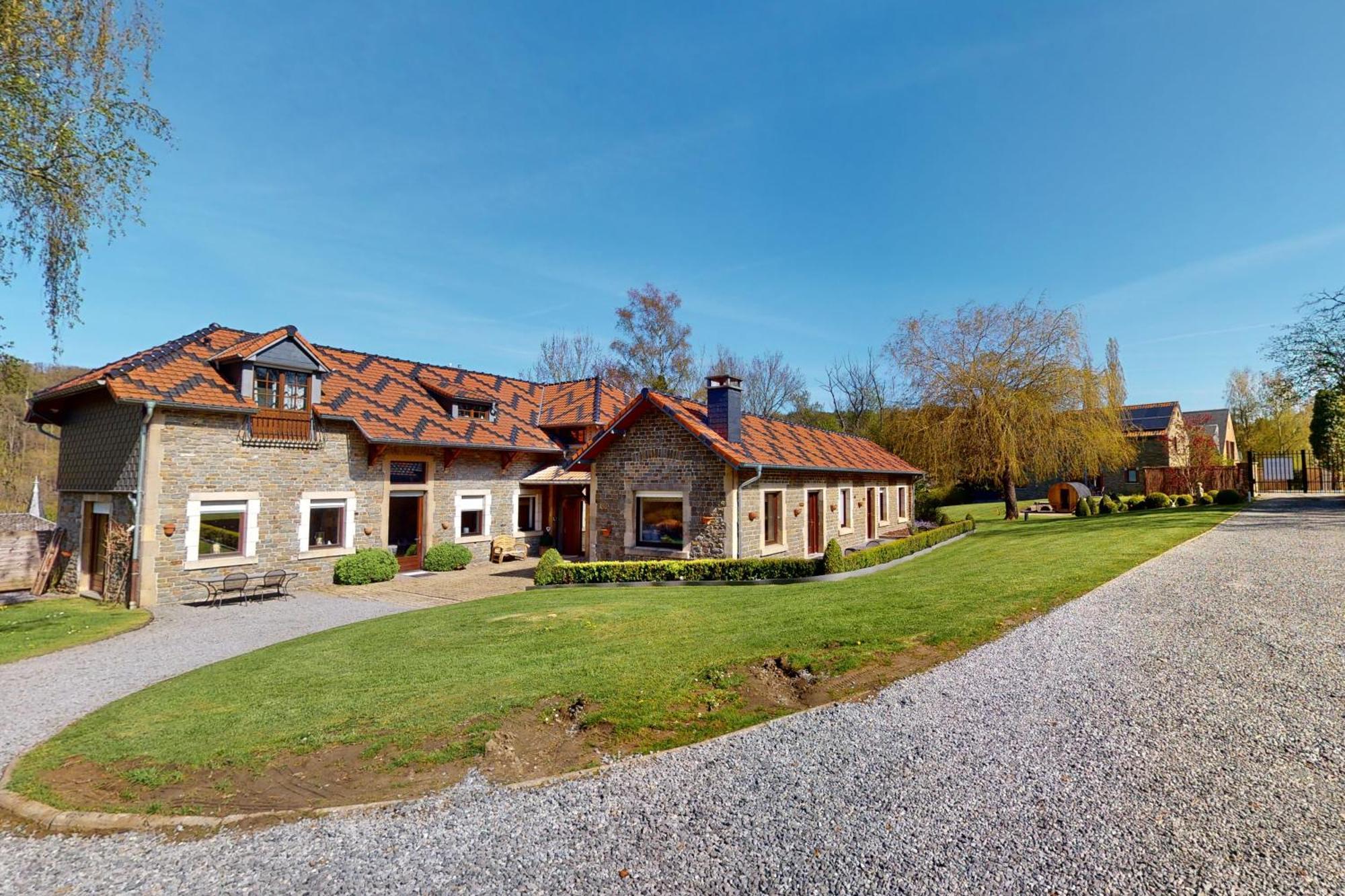 Les Jardins De La Villa D'Olne Spa Exterior photo